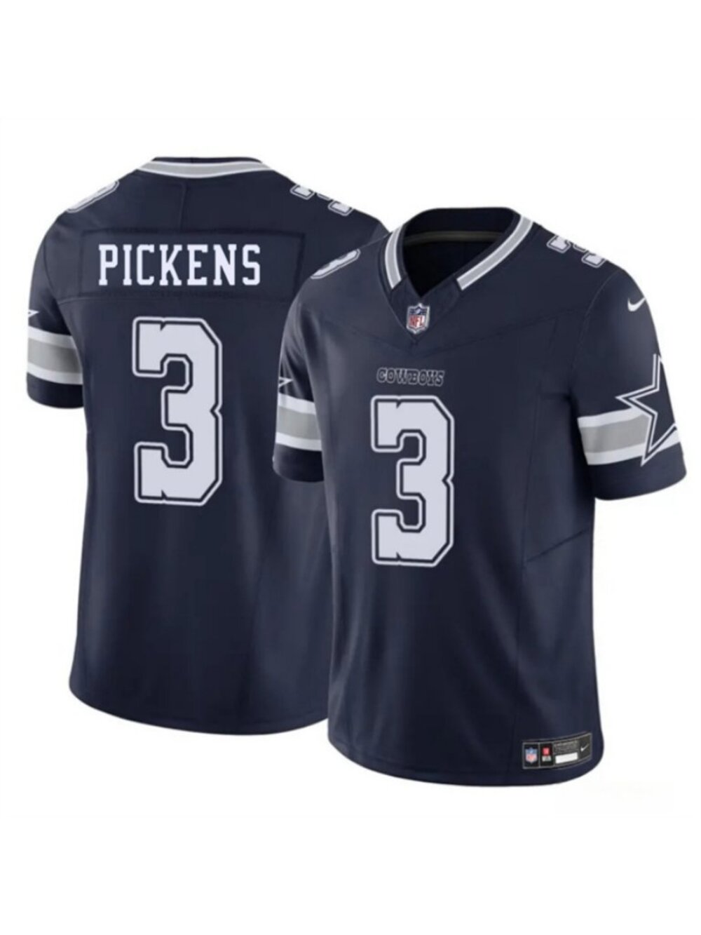 Adult Mens George Pickens Navy Vapor Stitched Jersey